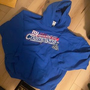 NY Giants 2011 super bowl sweatshirt